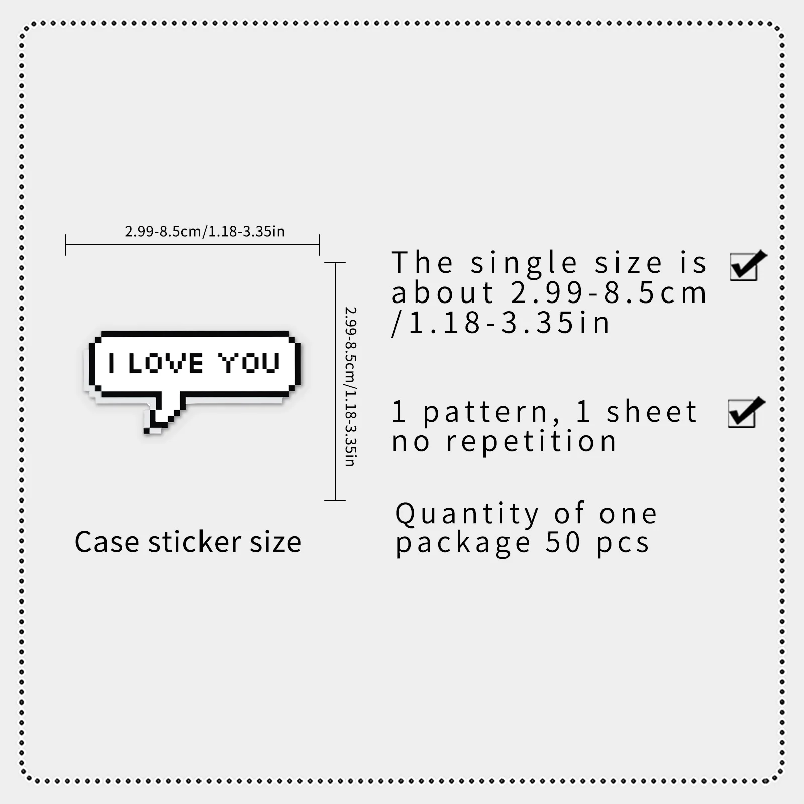 50Pcs Cute Pixel Game Stickers Kawaii Girls Cat DIY Stickers Scrapbooking Phone Luggage Skateboard Waterproof Decals - 4