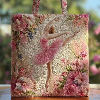 Borsa tote trapuntata stampata in 3D, graziose borse per la spesa, regali, borsa a tracolla, borsa da viaggio, borsa sportiva, borsa da spiaggia, escursionismo, campeggio