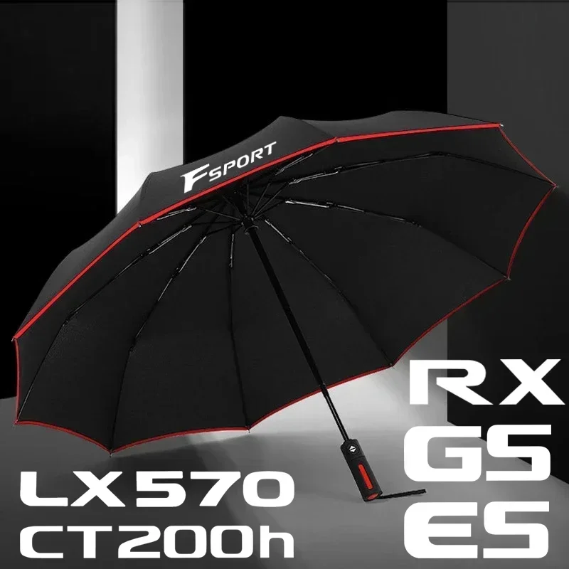 Car Windshield Sunshade Umbrella Sets Car Automatic Folding Windproof Sunshade Umbrella For Lexus F SPORT ES ES300 GS IS GS200 LS LX570 RX300 IS250 LX NX UX RZ CT200h