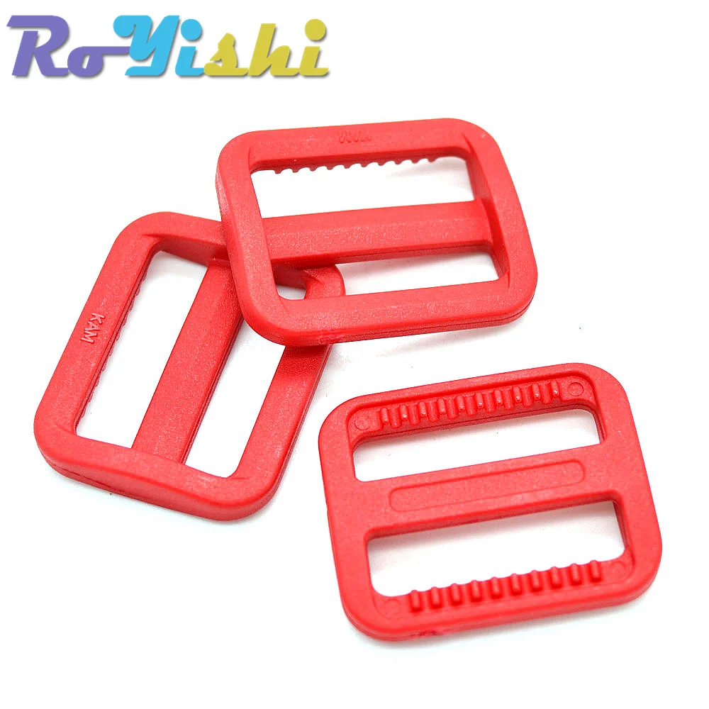 12-100 Stück/Packung 1"(25mm) Bunte Triglides Verstellschnallen für Hundehalsband, Gurtzeug, Rucksackgurt – Detail 7