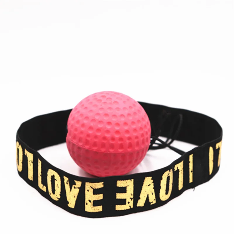 Boxing Reflex Ball Head-mounted Boxing Speed Ball Head Band Sanda Combat AgilityTraining Equipment Home Gym Workout Ftiness