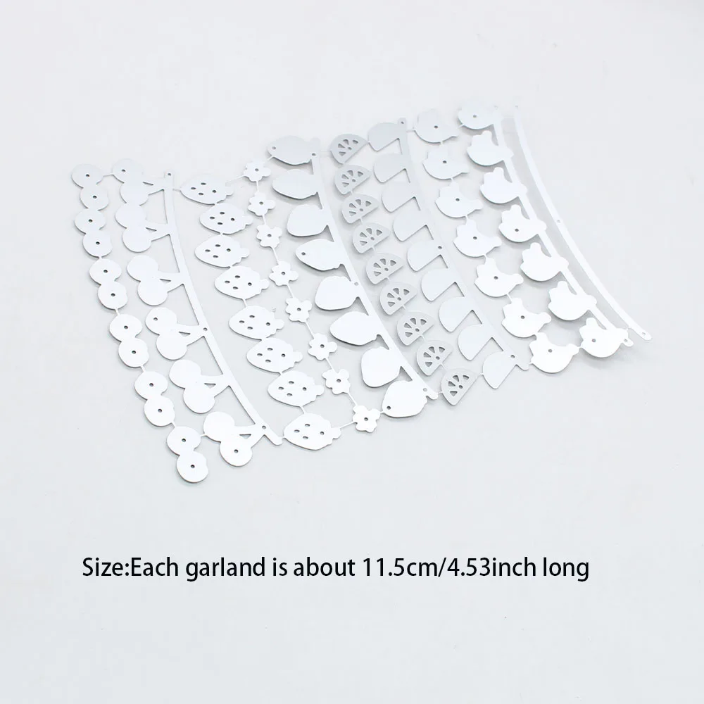 KSCRAFT DIY 스크랩북 장 과일 화환, 다이 커팅 스텐실, 엠보싱 DIY 종이 카드