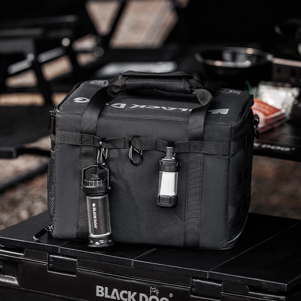 Blackdog 15L Camping Storage Bag Ultralight Outdoor Camping Travel Folding Handbag Luggage 600D Organizer Duffel Tactical Box
