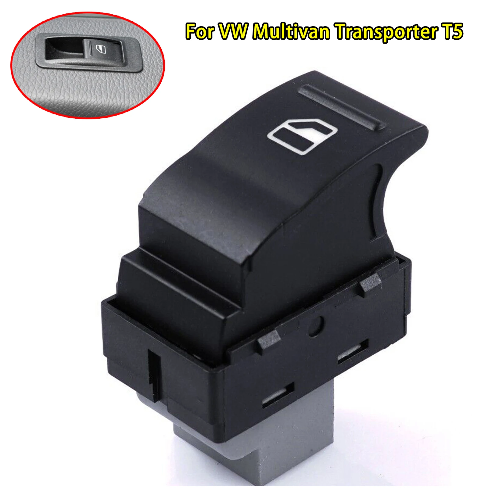 Bouton Lève-vitre Avant Droit VW Transporter T5/T6 Multivan – Neuf – NEWPARTS