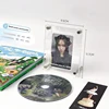 1PC Record Display Rack CD Picture Display Stand Card Holder Transparent Acrylic Photo Frame Household Album Bedroom Album Racks 3