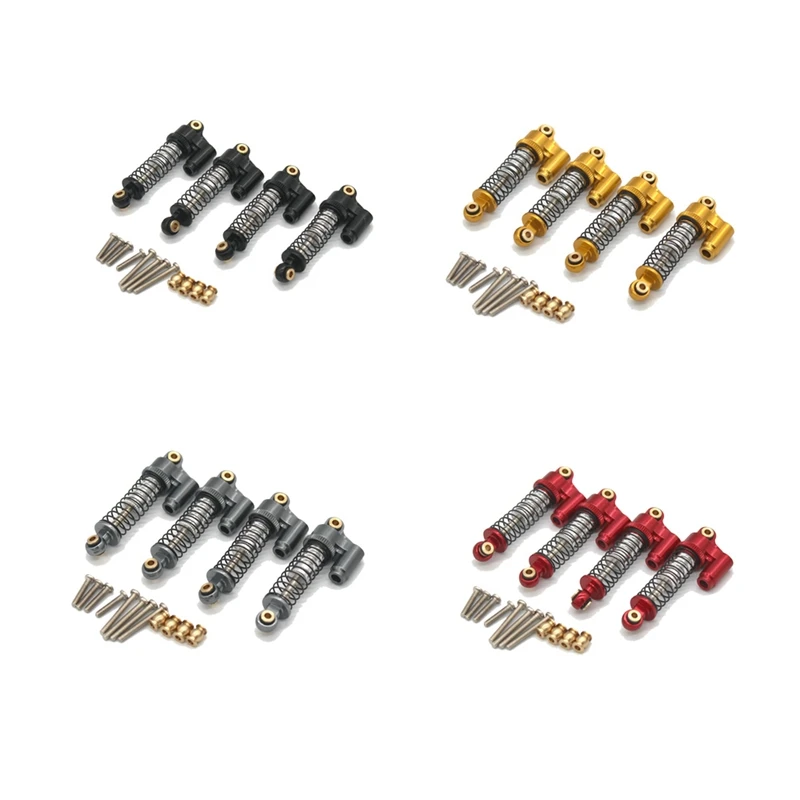 

FBIL-4PCS металлический амортизатор для масштаба 1/18 FMS Toyota Fj Cruiser Land Cruiser Аризона JEEP RC