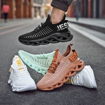 أحذية ركض مريحة تسمح بمرور الهواء للرجال ، أحذية رياضية شبكية للتنس ، أحذية رياضية خفيفة الوزن للمشي ، أحذية رياضية ، جديدة 4