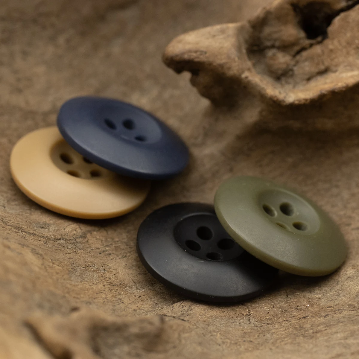 Army Green Corduroy Jacket Resin Buttons Khaki Dark Blue Jeans Suit Pant Black Buttons 15mm/18mm/20mm