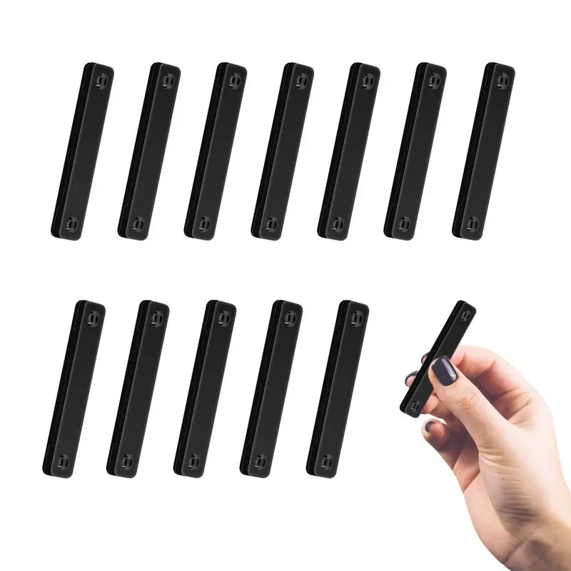 

Magnetic Screen Clips Magnetic Clip For Fly Screens 12Pcs No Punching Clips Fixing Clip For Screens Clothes Hats Non-Marking