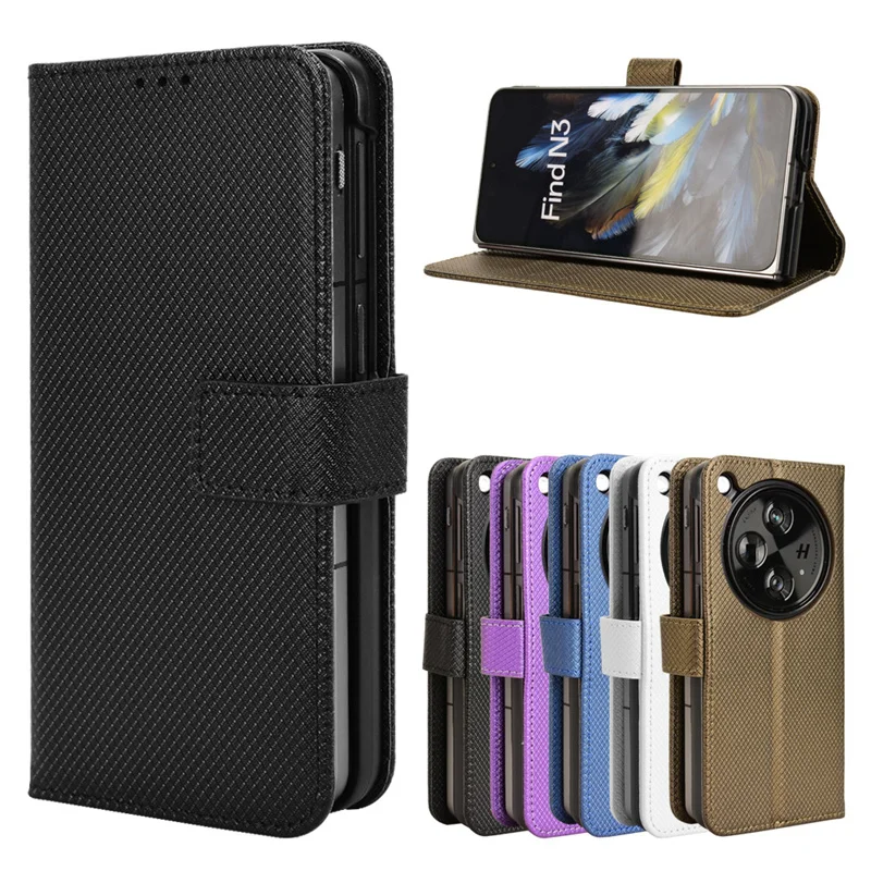 Adatto Per Oppo Find N3 Diamond Wallet Magnetism Luxury Leather Per Oneplus Open Phone Bags Case