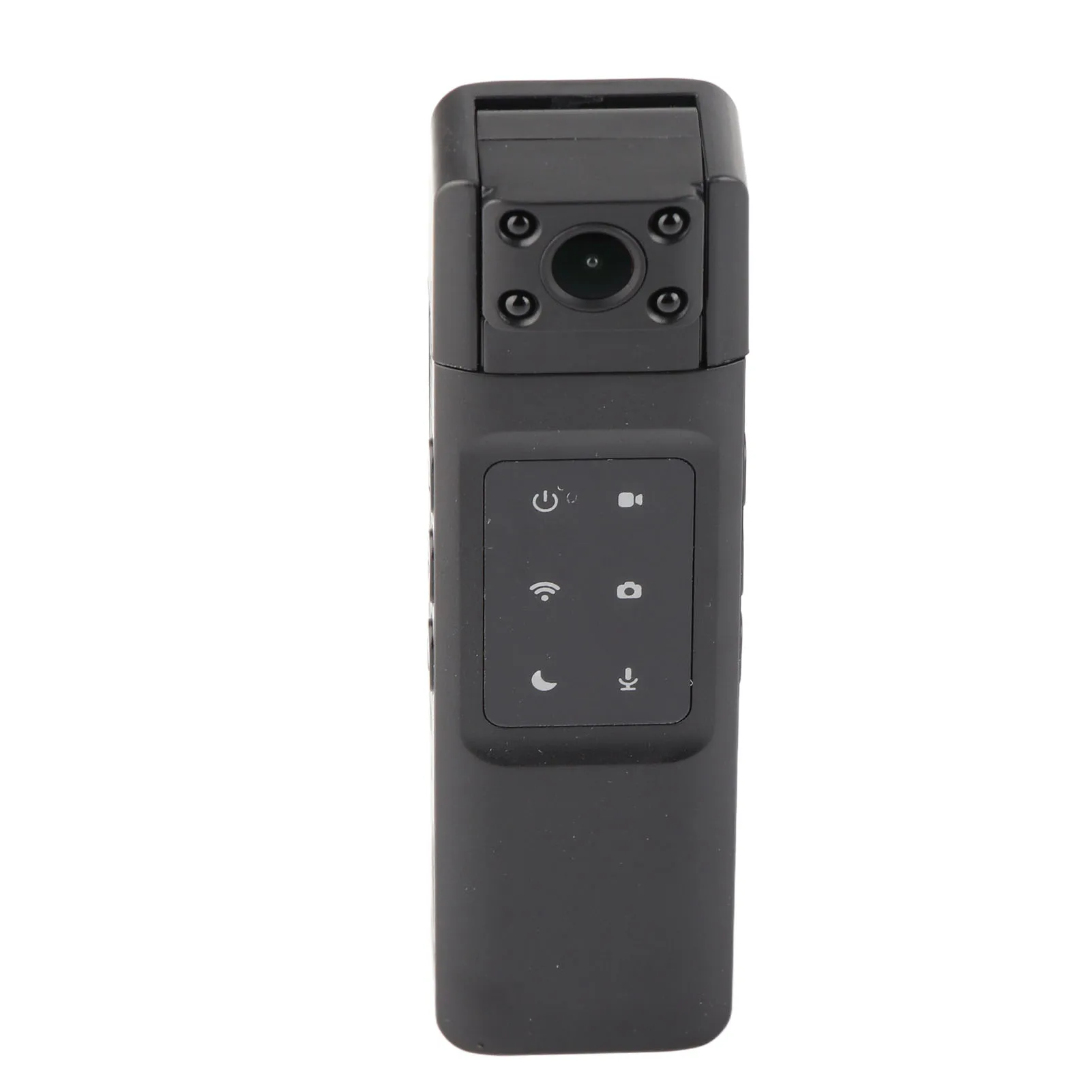 Body Mounted Camera Wearable Video Recorder 1000mAh Battery Night Vision 180 Degree Rotation Portable for Car for Meeting