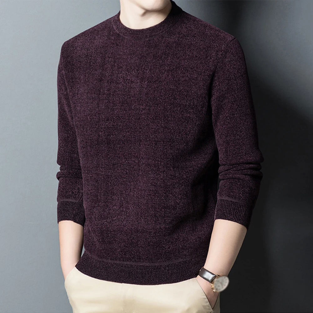 

Sweater Shirt 1 * Sweater Mens Ultra Cozy Winter Warm Fleece Thick Knit Pullover Long Sleeve Sweater Sweatshirt Tops