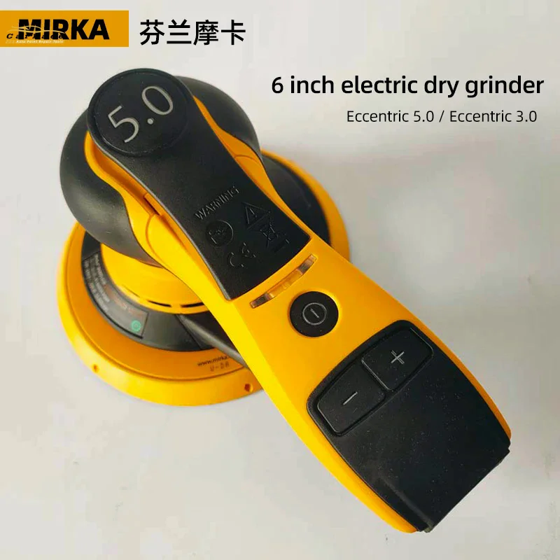 Mirka 6 inch 350W Electric Sander Orbital 150mm Sandpaper Wood Grinder Polishing Machine Sander Power Tools Car Paint