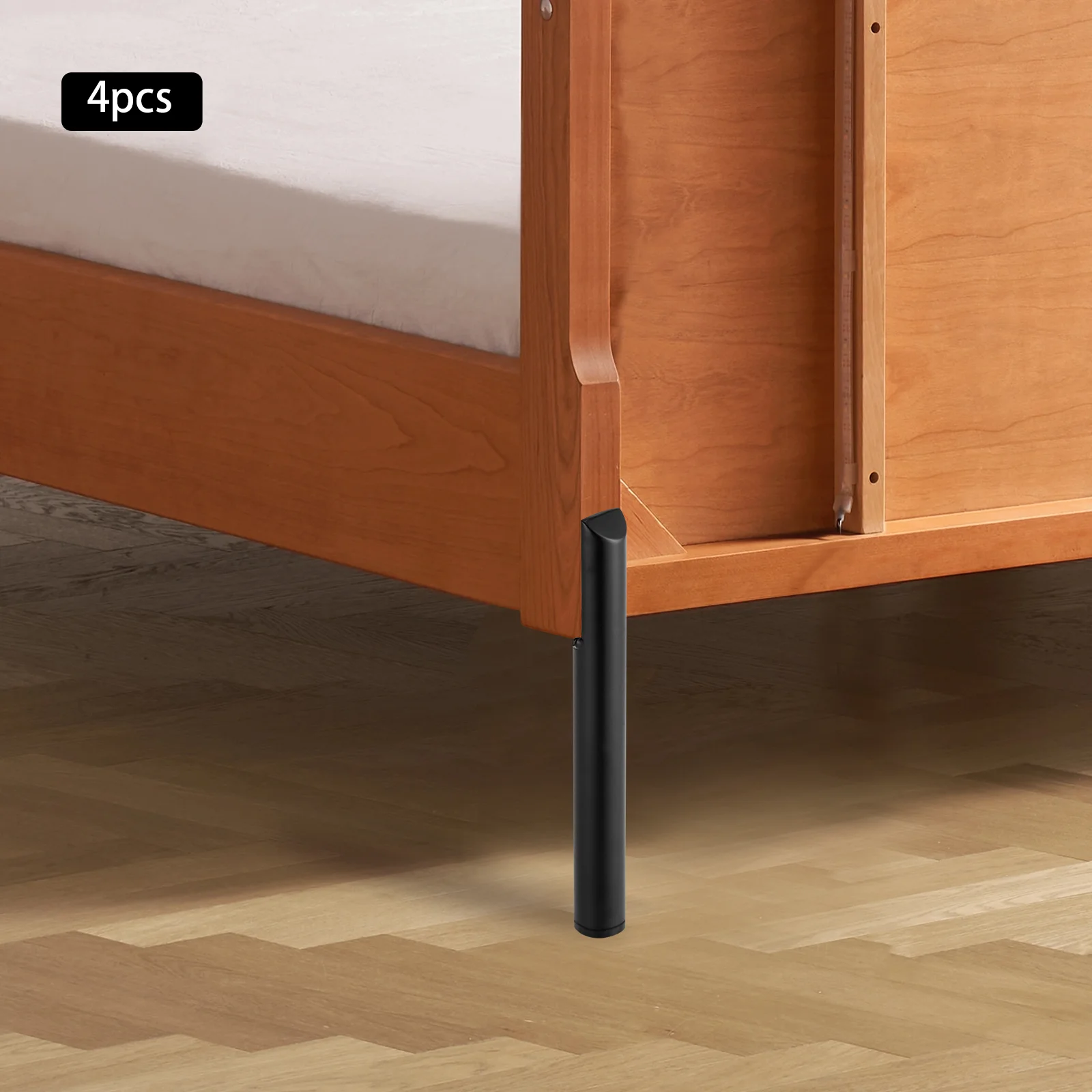 4er-Pack gold-/schwarze Möbelbeine aus Metall, 5,9 Zoll Möbelstützbein, 300 kg Tragfähigkeit, jeweils einfache Installation mit vorgebohrten Löchern – Detail 29