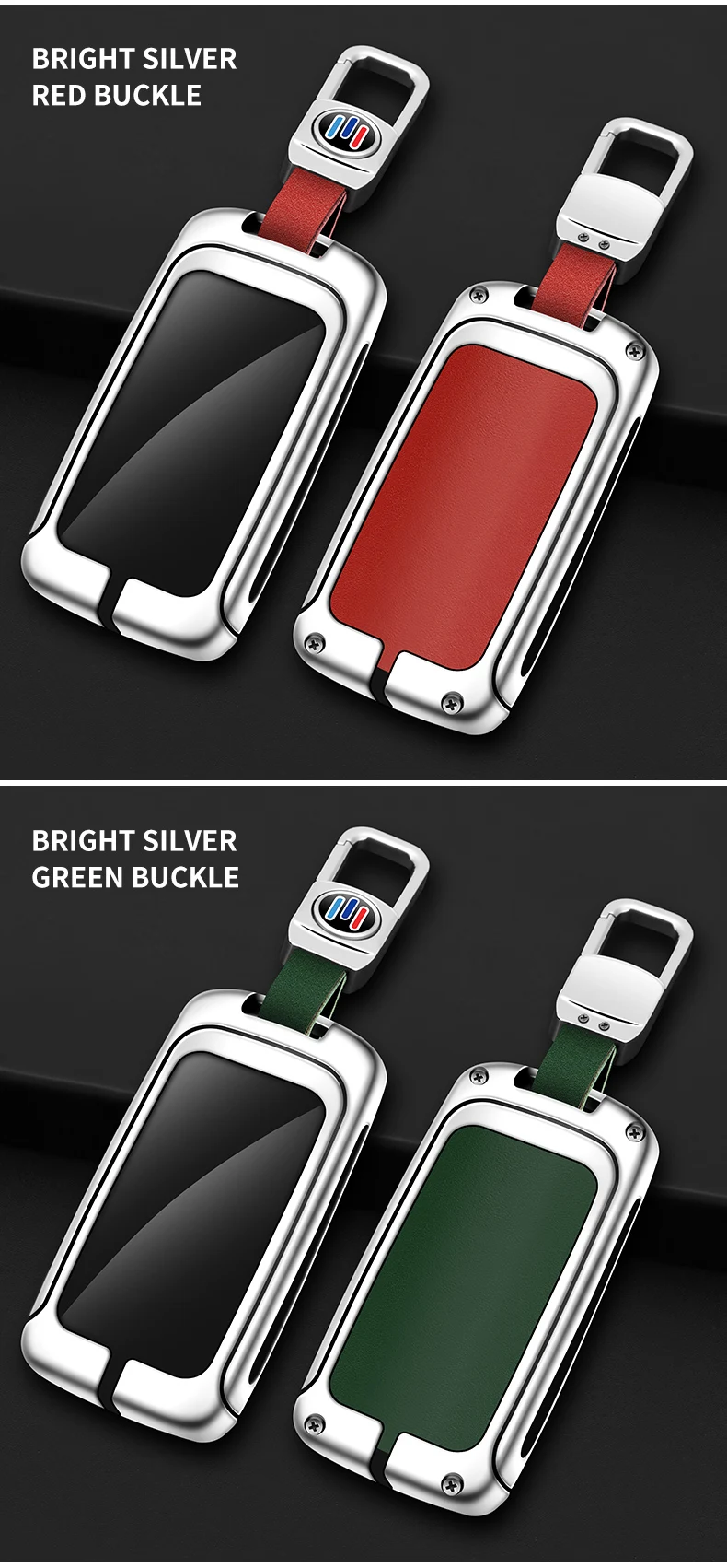 Custodia per chiave a distanza per auto in pelle metallica Shell per Mazda 3 Alexa CX30 CX-30 CX-5 CX5 CX-3 CX3 CX8 CX-8 CX-9 CX9 custodia protettiva Fob Bag - S80f4682e75fb49cfa66780eba72309dbp