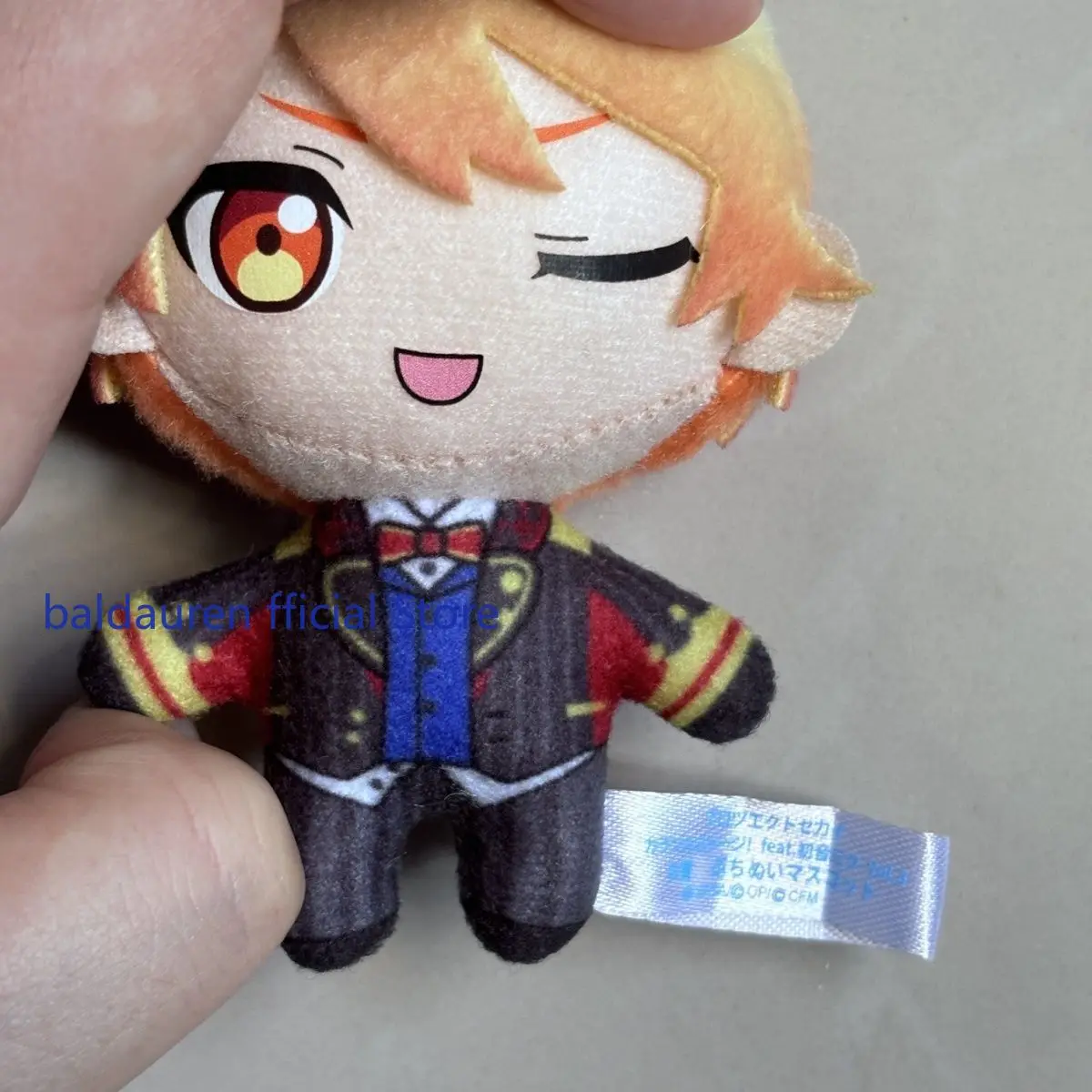 Tenma Tsukasa Tks Tms Anime Project Sekai Printing Starfish 8CM Plush Doll Plushie Keychain Backpack Pendant Birthday Gift plush toy,plush doll