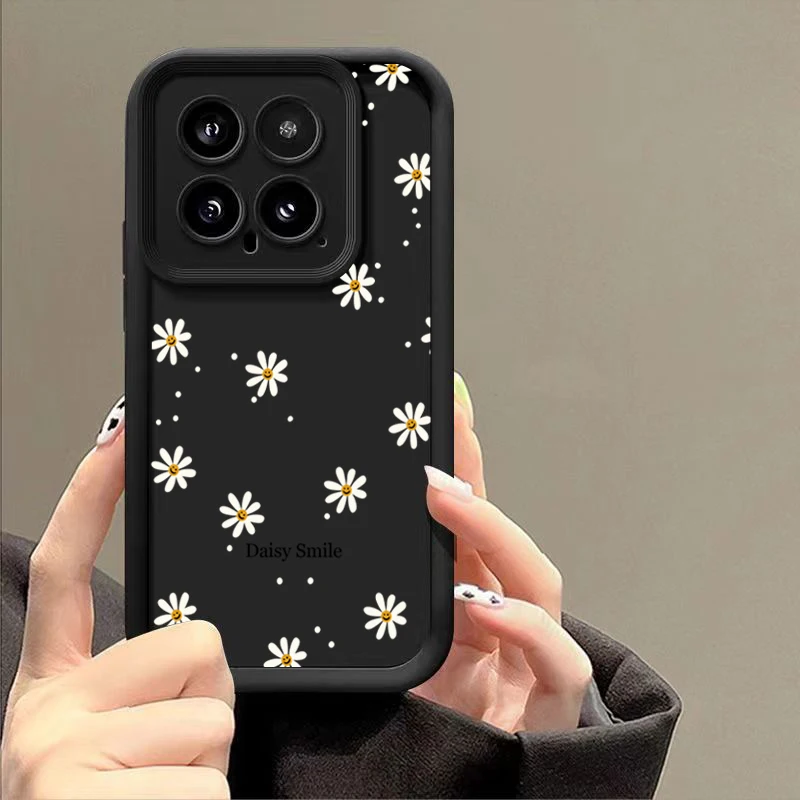 Daisy Smile Soft Silicone Shockproof Bumper Cover – Universal Fit