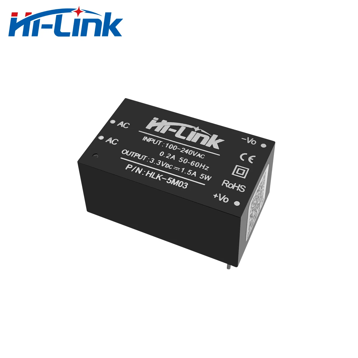 Hi-Link oryginalny HLK-5M03 źródłowy moduł zasilania 5W 3.3V 220V 110V AC DC
