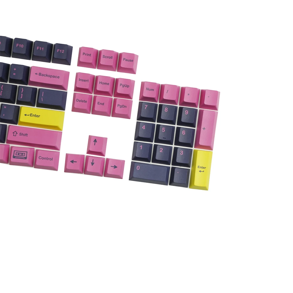 Pbt Keycaps 140 Teclas Gmk Retondas Keycap Dye-sublimação Cereja Perfil para Teclado Mecânico Interruptor mx Gk61 64 87 96 108 - Imagem 3