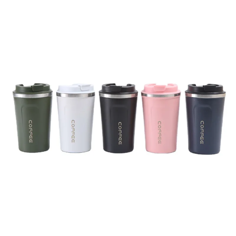 304 Stainless Steel Thermos Cup Second Generation Coffee Large Capacity Outdoor Portable Office Handy for Men Women