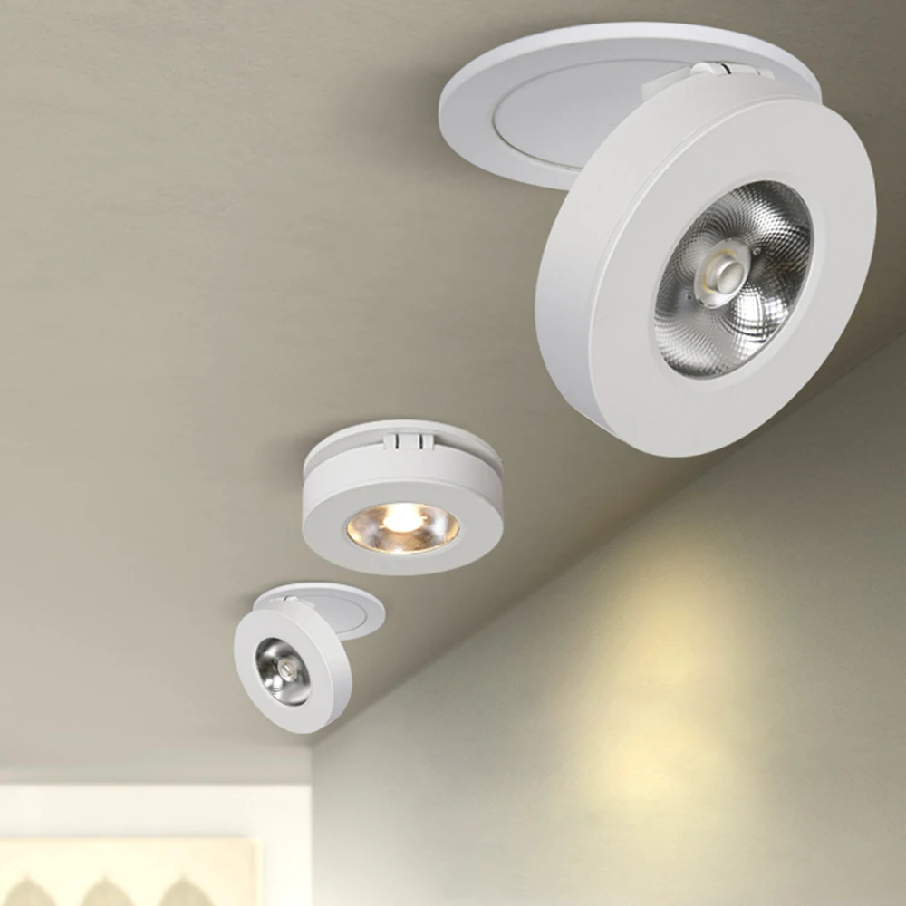 

Ultra Thin LED Ceiling Lamp 12W 10W Round Led Ceiling Light COB Spot Led Home Lighting Fixture Kitchen Panel Light for room lamp
