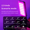 Desiontal M140 RGB Photography Fill Light Live Streaming Conference Selfie Lighting Compatible with Camera,Cell Phone,Laptop Use 4