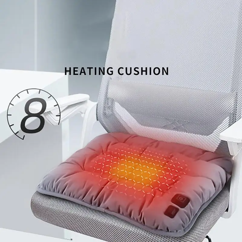 USB Electric Heating Pad Cushion 3 Level Temperature Adjustable