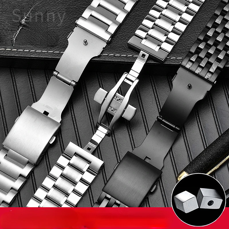 値下げ‼️サブマニア！新品！未開封！ Stainless Steel Watch Strap for Seven Friday Watch Band M2