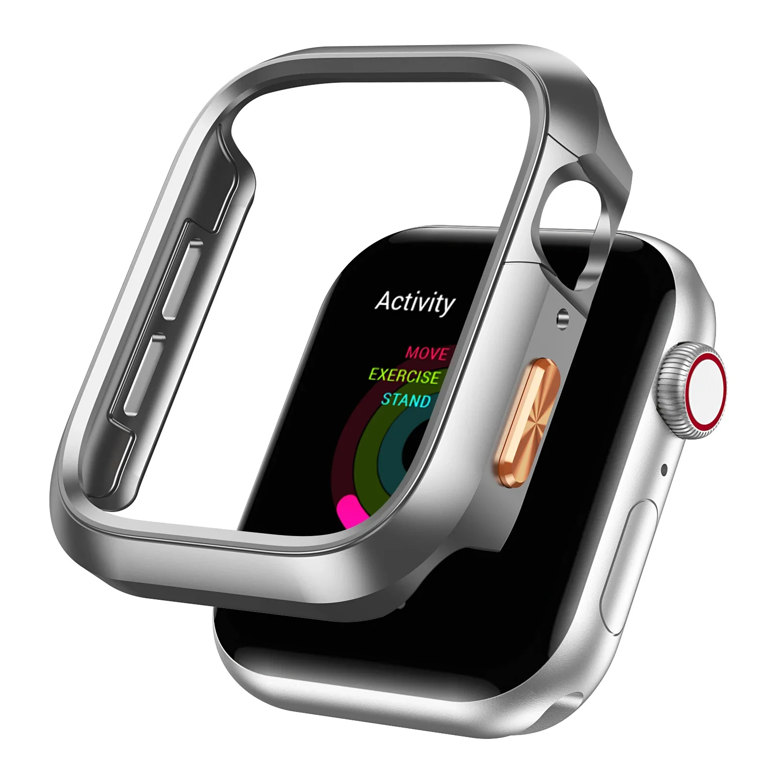 Durable Protective Frame Bumper Cover for Apple Watch - Unisex Watch Case