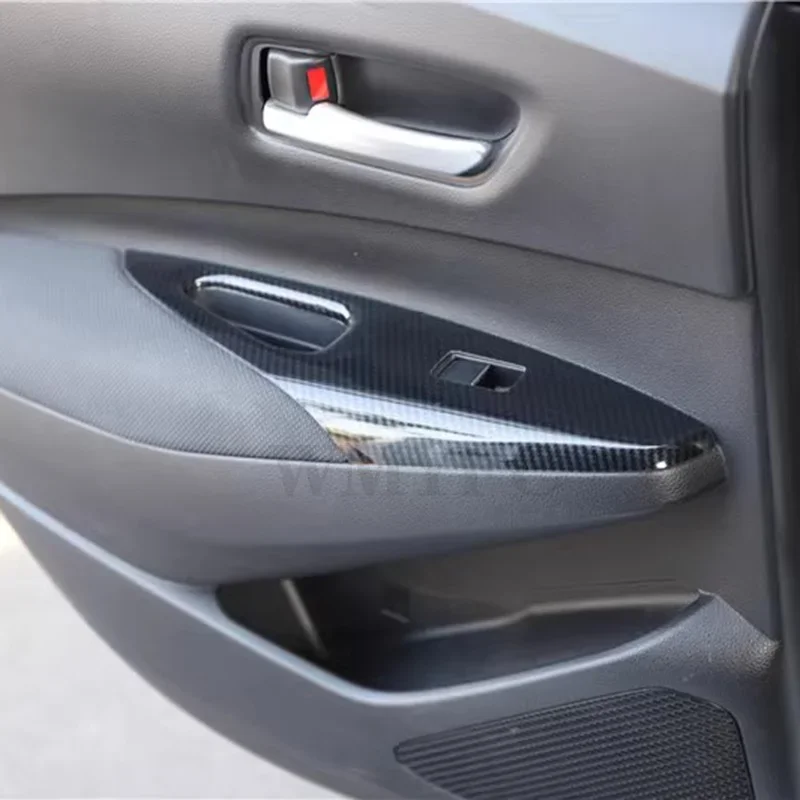 

Car Armrest Door Window Glass Lift Switch Button Panel Cover for Toyota Corolla E210 Hatchback/Sedan 2019 - 2023 2024 Hybrid