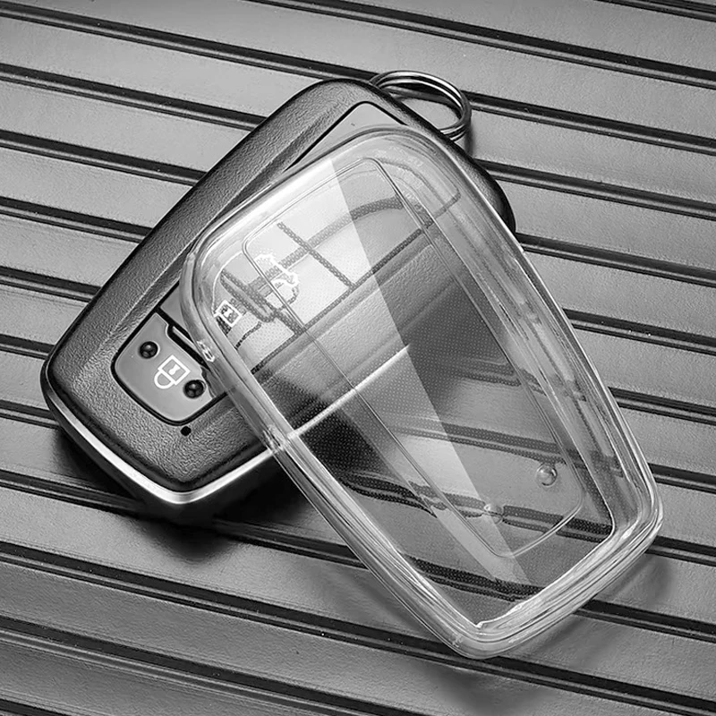 Premium Soft TPU Car Key Case Protector - Universal Auto Accessory Cover