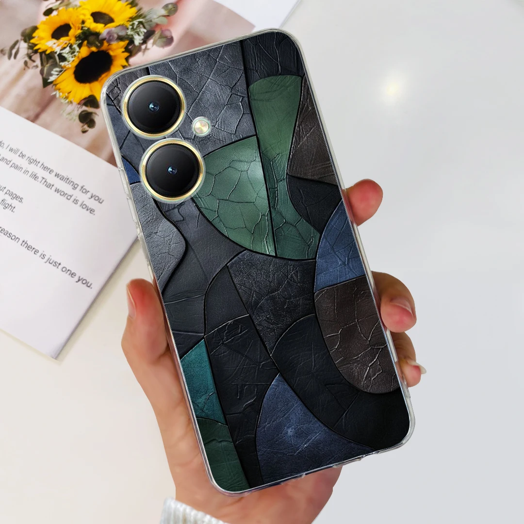 Vivo Y27 Fashionable Painted Soft Silicone Phone Case