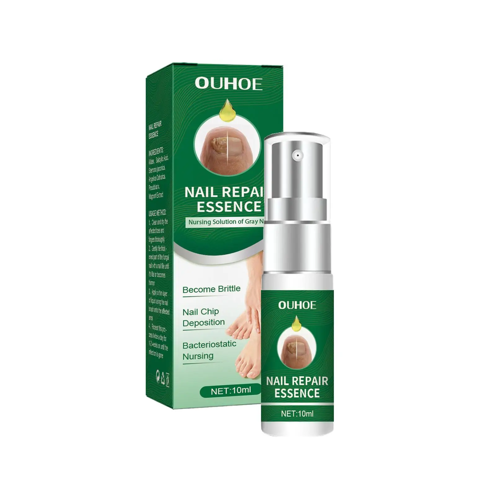 

Nail Treatment & Strengthener Restore Reinforces Defends for Toenail & Nail