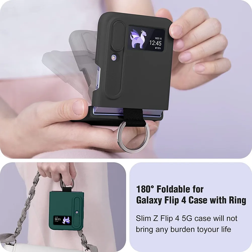  SHIEID Samsung Z Flip 4 Case, Galaxy Z Flip 4 Case