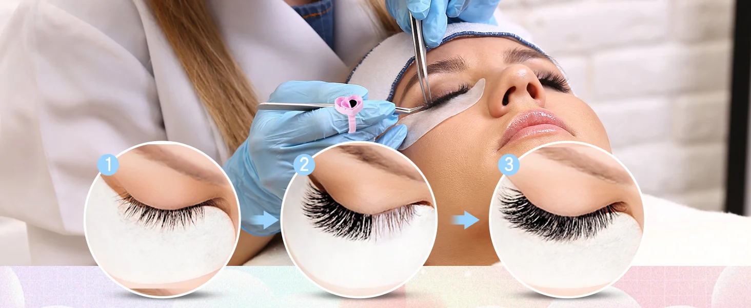 100 Stück Herzförmige Einweg-Wimpernkleberinge aus Kunststoff, Tattoo-Pigmenthalter, Paletten, Becherförmige Wimpernverlängerungs-Make-up-Werkzeuge – Detail 2