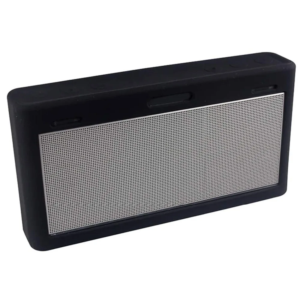 Replacement Durable Protective Silicone Gel Case Skin Cover Pouch Box Bag for Bose Soundlink III 3 Bluetooth Wireless Speaker