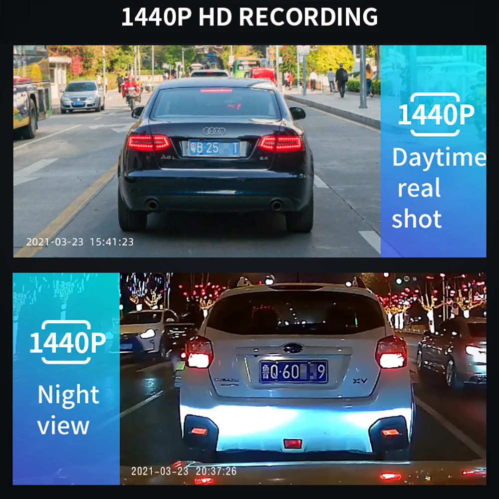 ڵ DVR  GPS  ķ, ڵ  , ڽ, ߰ ð, ڵ  , ڵ ׼, 1440P