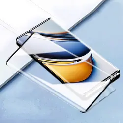 2 - Pack Tempered Glass Screen Protector and Lens Film Set - Realme 11 ProPlus (Just 1 Front Glass)