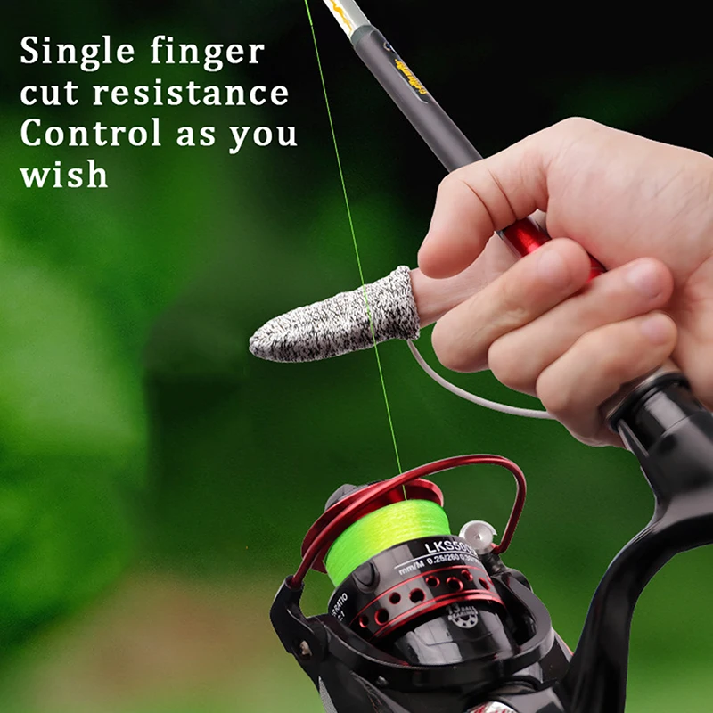 Anti-Slip Fishing Single Finger Gloves Protector Breathable Anti-Cut Fishing Gloves Carp Outdoor Tackle Accessories fishing gloves