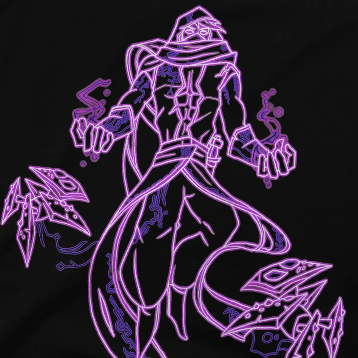 Koszmar Malzahar niezbędny mężczyzna T koszula League Of Legends