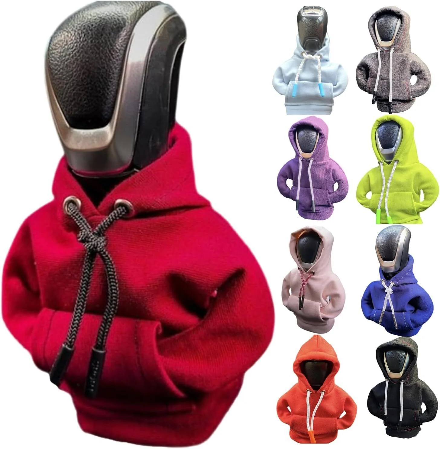 New Fashion Hoodies Car Gear Shift Knob Cover Mini Hoodie Gear Shift