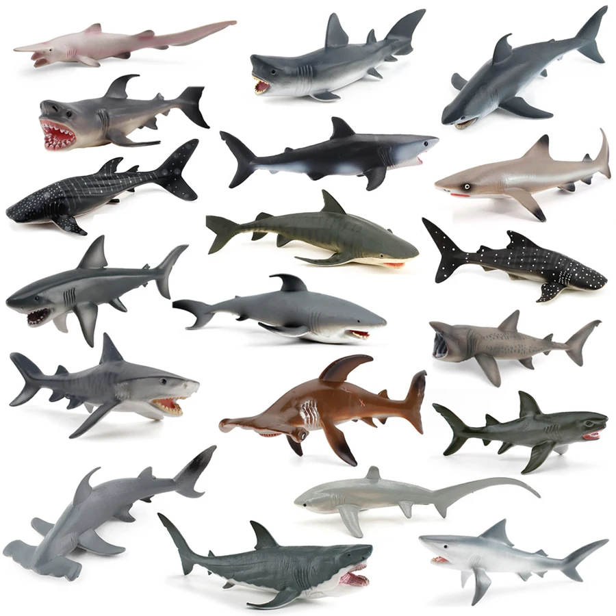 Realistic Ocean Animal Educational Toy Figure Set
