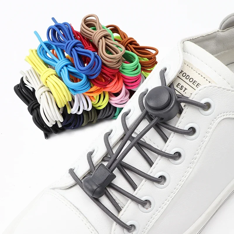 No Tie Shoe Laces For Sneakers Elastic Shoelaces Without Tying