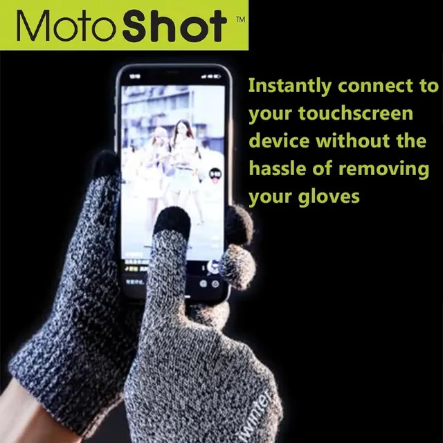 Motoshot Conductive Touch Screen Stickers for Gloves TradeHut