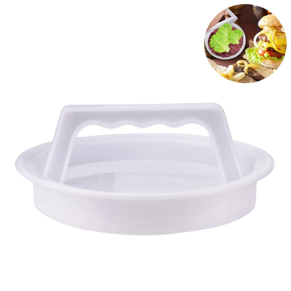 Hamburger Maker Machine Round Burger Press Beef Meat Tool Non-Stick Patty Mould BBQ Grill Kitchen Accessories