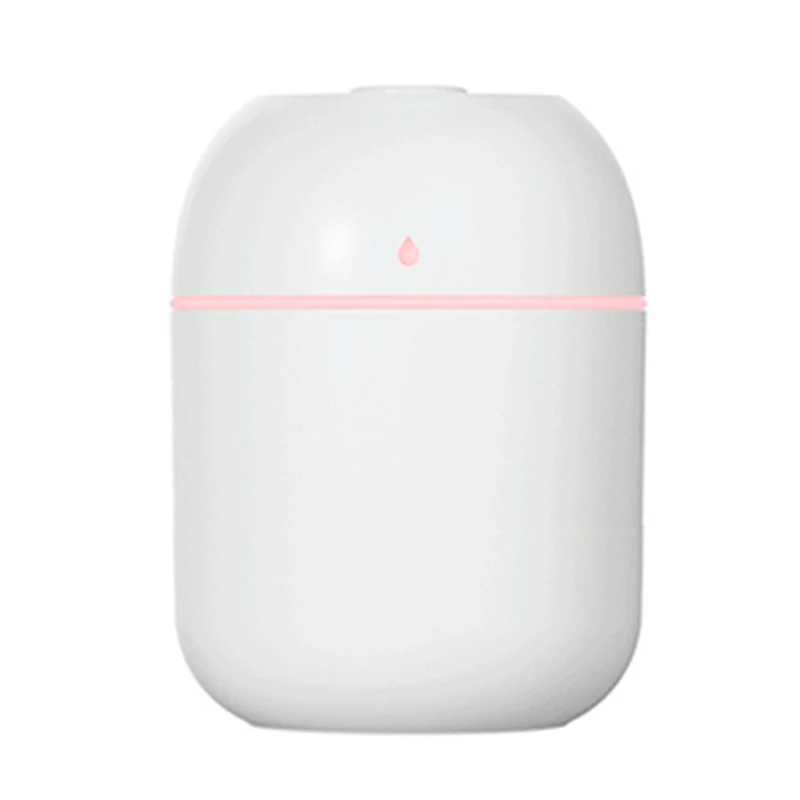 

Portable 220ml Mini Water Drop Humidifier USB Air Diffuser Fogger Maker Sprayer with LED Light Desktop Night Dropship