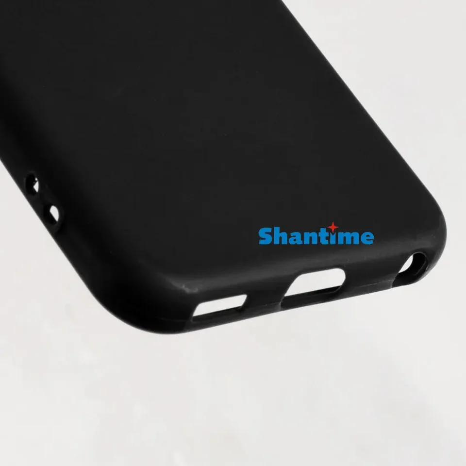 MILEGAO Silikon Hülle Für IPod Touch 5/6/7 - Ultradünne TPU Schutzhülle Mattschwarz Stoßfest