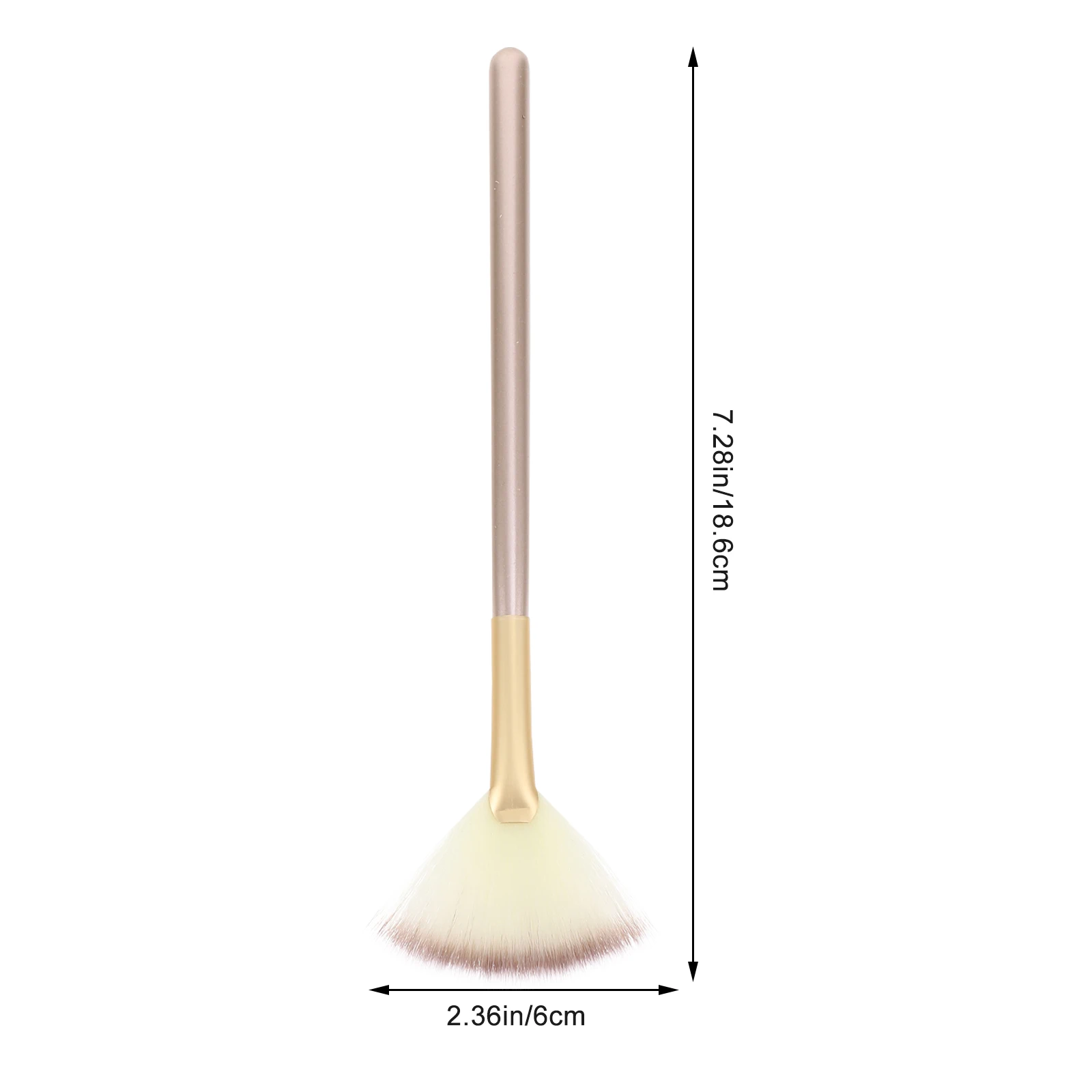 3pcs Makeup Brushes Kit Fan Shaped Brush Highlight Blush Powder Cosmetics Brushes Facial Tools Beauty Accessories Professional