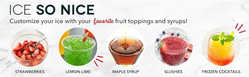 Description Picture 6 of itemHome electric ice maker Ice breaker slush machine Hail ice machine slush machine Small shaved ice machine