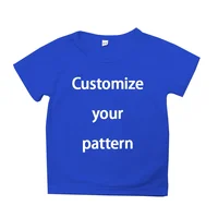 Children Girl Boy T-shirt Custom Diy Pattern Logo Funny Casual Tops Tees DIY Name Logo Picture Text Child Girl Boy T-shirts 2
